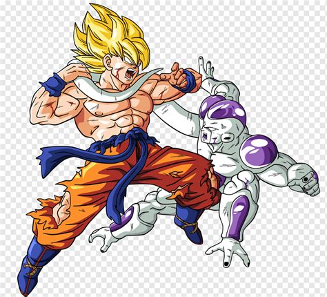 Sel Goku Frieza Gohan Saiyan Goku Karakter Fiksi Kartun Png Pngegg