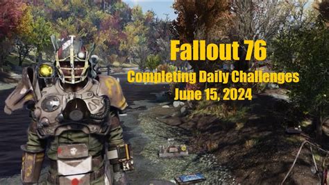 Fallout Completing Daily Challenges For June Quick Easy