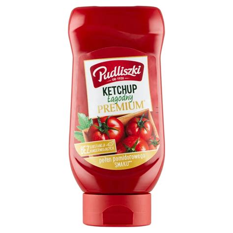 Pudliszki Ketchup Agodny Premium G Zakupy Online Z Dostaw Do