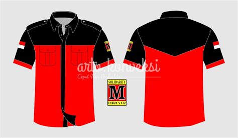 Download Template Vector Kemeja Pdl Korsa Di Arto Konveksi 0856 333