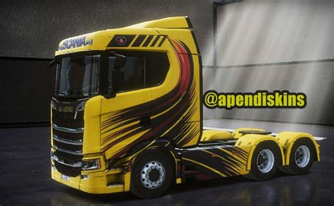 Scania S Skin Nt Design Truckers Of Europe Skin Apendi Skins