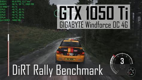 Dirt Rally Benchmark P Ultra Msaa Off Gtx Ti I