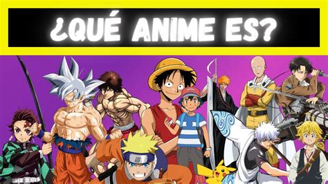 Qu Anime Es Podr S Adivinar El Anime Por El Personaje Test