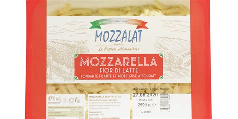 Mozzarella Fior Di Latte Taglio Napoli 47 MG Mozzalat