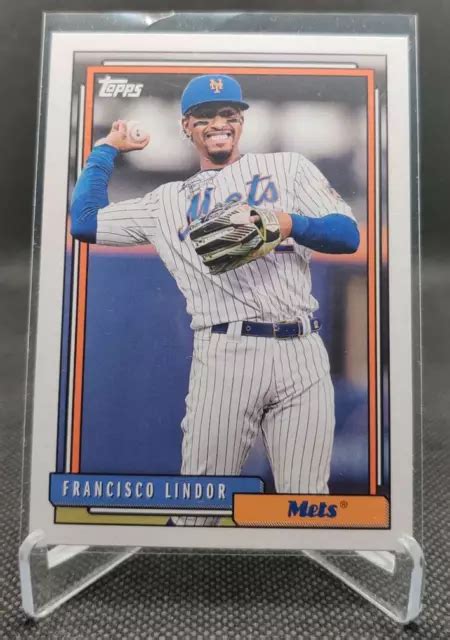 Topps Update Francisco Lindor T Carte De Baseball Topps