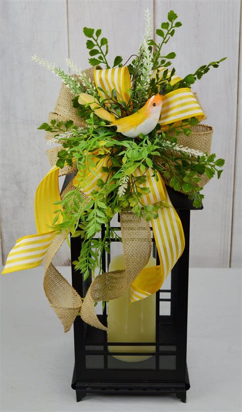 Spring Lantern Swag Spring Lantern Lantern Centerpiece Spring Wreath