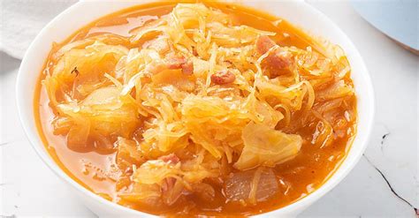 Sauerkraut Soup (Sauerkrautsuppe)