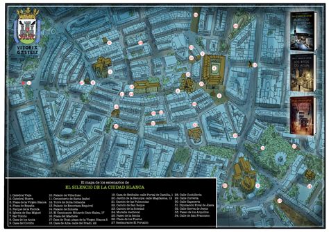 Mapa Para La Trilog A El Silencio De La Ciudad Blanca Scar Sarramia