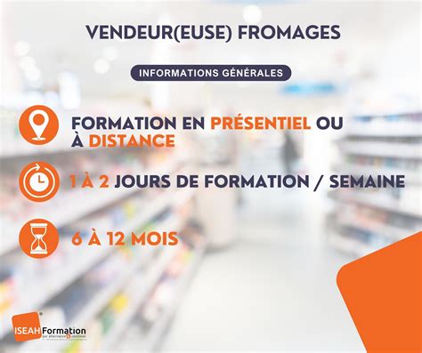 Cqp Vendeur Euse Fromages Iseah Formation Metz