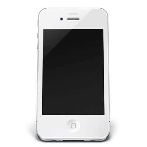 White Iphone Icon Png 319790 Free Icons Library