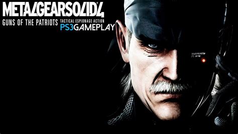 Metal Gear Solid 4 Guns Of The Patriots Gameplay Ps3 Hd Youtube