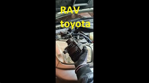 Toyota Rav Wymiana Alternatora Youtube