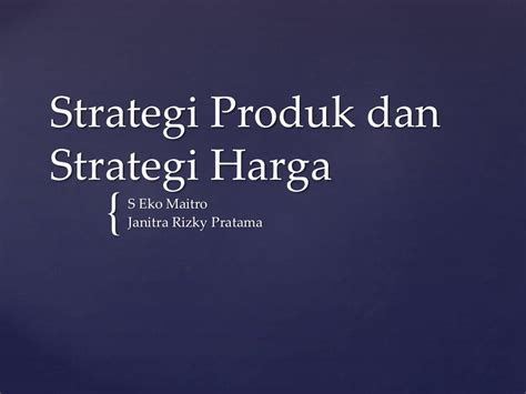 Strategi Produk Homecare24