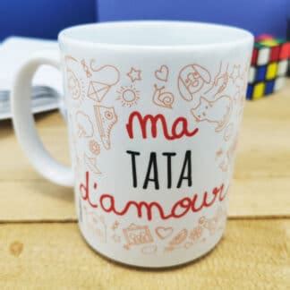 Mug Ma Tata D Amour Cadeau Tata