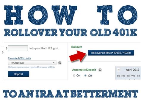 How To Rollover Your Old K To An Ira