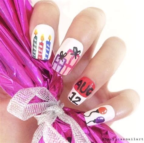 60 Birthday Nail Designs For Woman In 2019 Page 56 Of 60 Pinningfashionpinningfashion