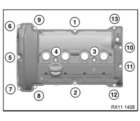 Torque Spec For Upper Timing Chain Guide And Valve Cover North