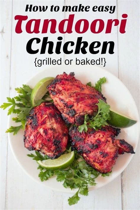 This Tandoori Chicken Recipe Is So Easy To Make At Home For A Healthy