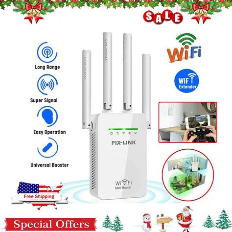 Mbps Wifi Range Extender Repeater Wireless Amplifier Router Signal