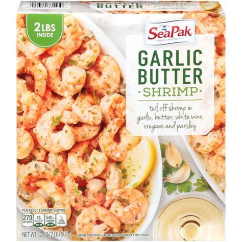 SeaPak Garlic Butter Shrimp 32 Oz Instacart