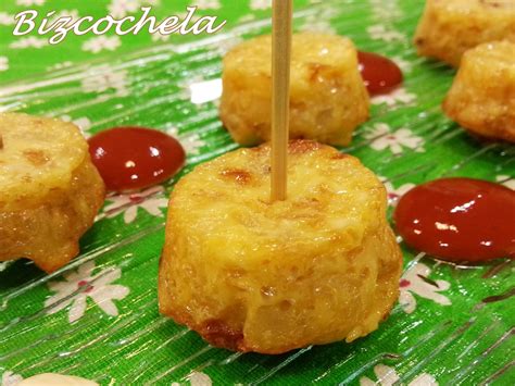 Pinchos De Tortilla Espa Ola Al Horno