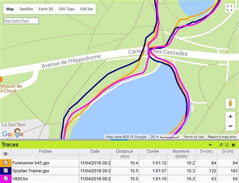 Spartan Trainer Trace Carte Montre Cardio Gps Tests Avis