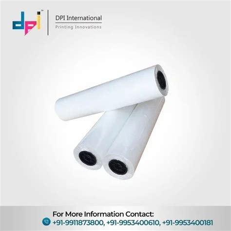 Dtf Pet Film Roll 30cm 12 Inch 100 M At ₹ 3500roll In New Delhi