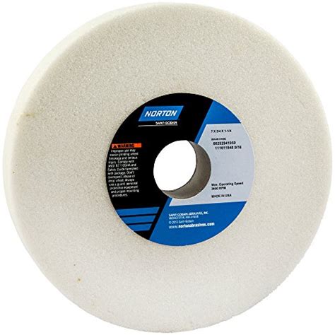 Norton 38a Vitrified Grinding Wheel Size 7 X 34 X 1 14 Style Straight Type 01 No