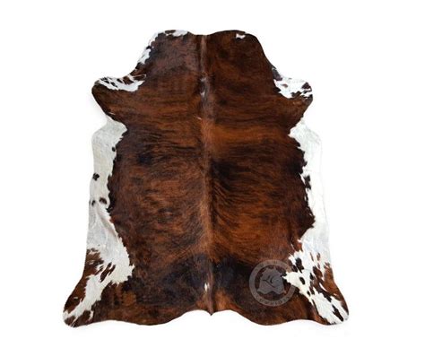 Brindle Tricolor COWHIDE RUG 5 X6 Ft Etsy Tricolor Cowhide Rug