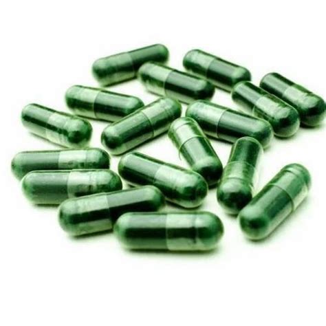 Pure Spirulina Veg Capsule 500Mg 60 Packaging Size 60 Capsules At