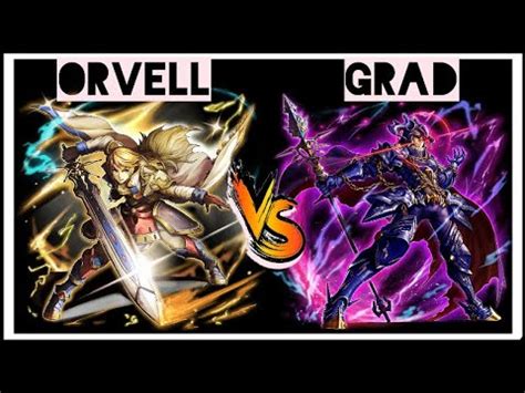 Orvell Vs Grad Full Clear Grand Summoners Youtube