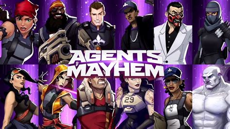 Agents Of Mayhem All Character Intros Youtube