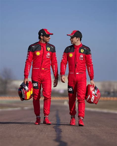 Charles Leclerc Carlos Sainz Ferrari Formula One F1 C2 Charlos 2023