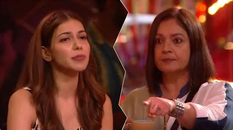 Bigg Boss Ott 2 Pooja Bhatt Yells At Palak Purswani Latter Cries