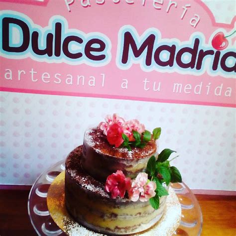 tarta boda naked Dulce Madrid Escuela de Repostería