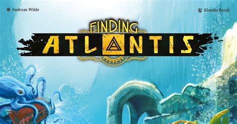 Finding Atlantis Board Game Boardgamegeek