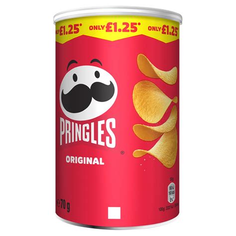 Pringles Original Snacking Crisps 12 x 70g PMP £1.25 | Best-one