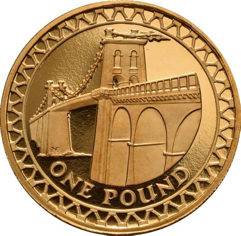 2004 2007 Proof Gold 1 Pound Coin Bridges 4 Coin Set Boxed From £