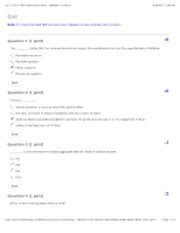 Practice Quiz Quiz Econ I Financial Economics Mcmaster