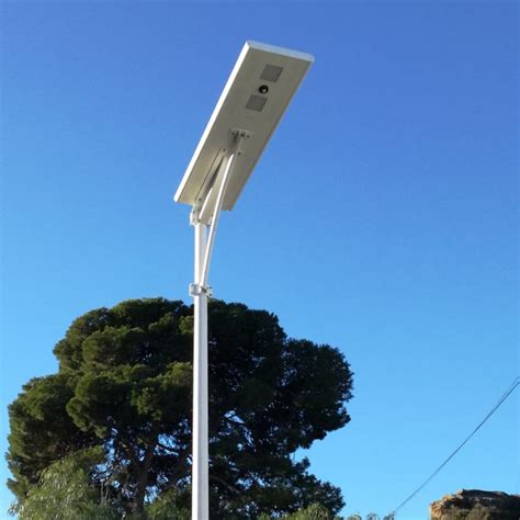 TQ Farola Solar LED 60W Luminaria Fotovoltaica 7200lm TECNOL