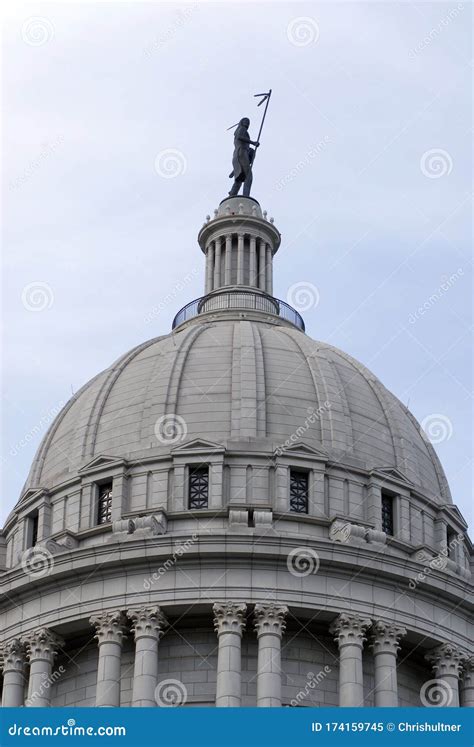 Oklahoma State Capitol Building Stock Image - Image of facades, closeup ...