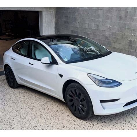 Lot Jantes Forg Es R Plique Uberturbine Tesla Model S X Et Y