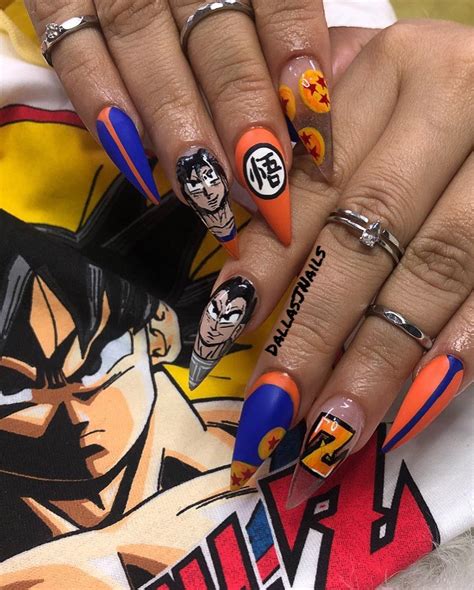 Dragon Ball Z Nail