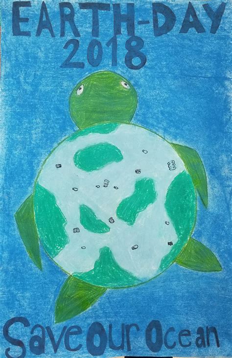 Earth Day Poster Contest Winners Mrs Kruger Lowrey Middle School Art