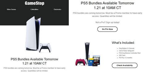 Playstation 5 Bundles Available At Gamestop January 21