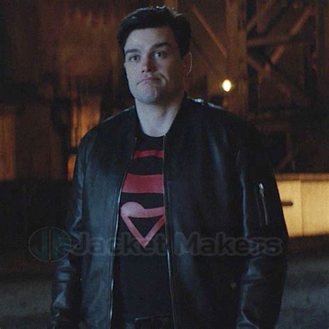 Titans S04 Conner Kent Leather Jacket Jacket Makers