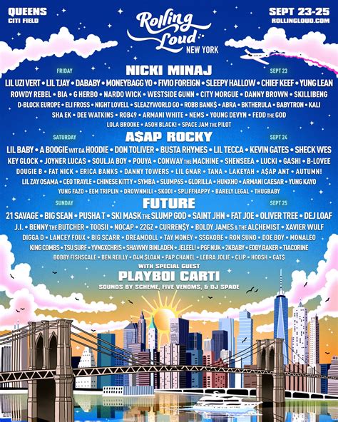 Rolling Loud 2024 Lineup California Rycca Rosamond