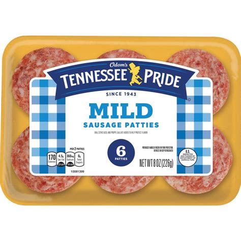 Odom'S Tennessee Pride SAUSAGE PATTIES - 1Source