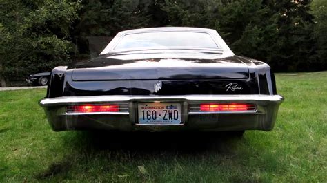 65 Riviera Rear Signals And Exhaust Youtube