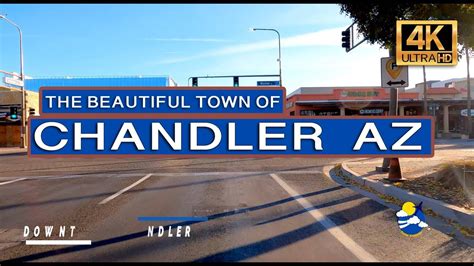 Chandler Az Driving Through Historic Downtown Chandler Az Youtube